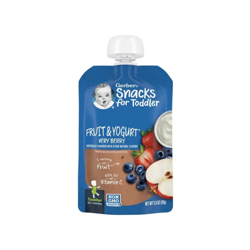 Yogurt Pouches 12 toddler yogurt pouches