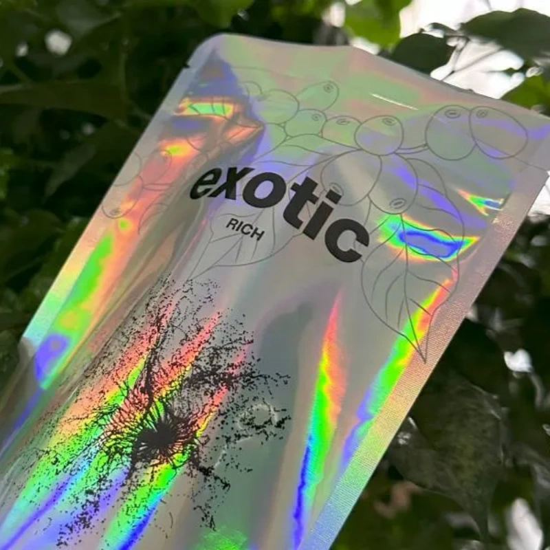 how sustainable is a holographic coffee bag