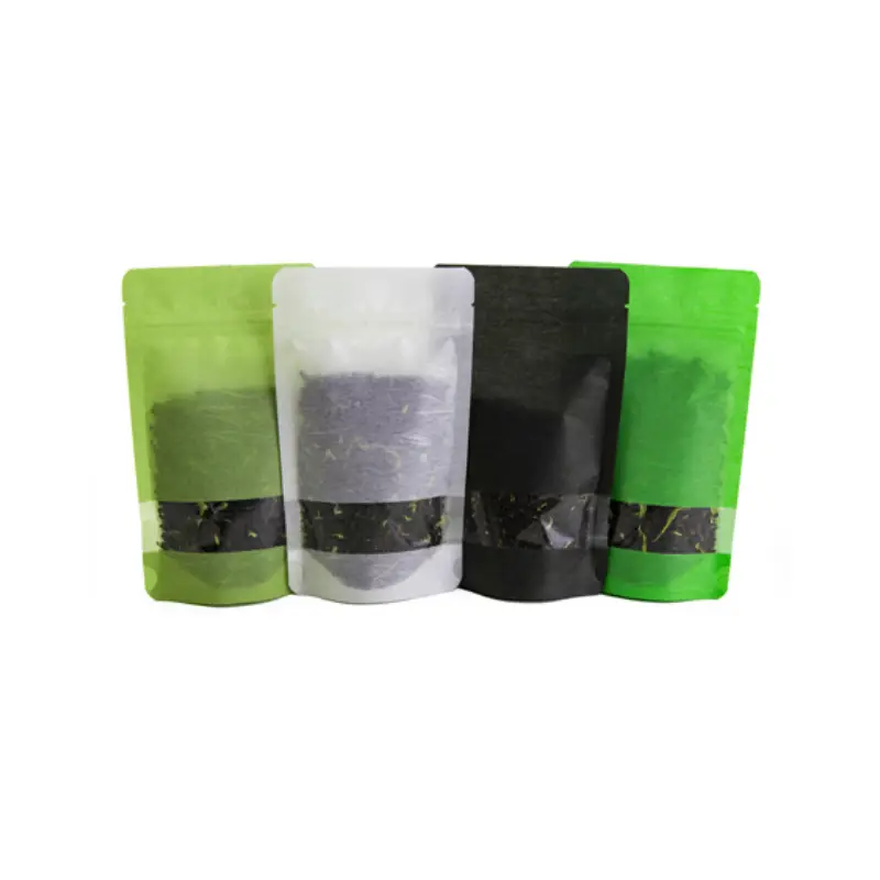 rice paper bags with window