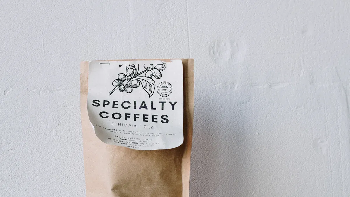 How much text to include on custom made coffee bags 2 Branding and Marketing Text for Coffee Bags