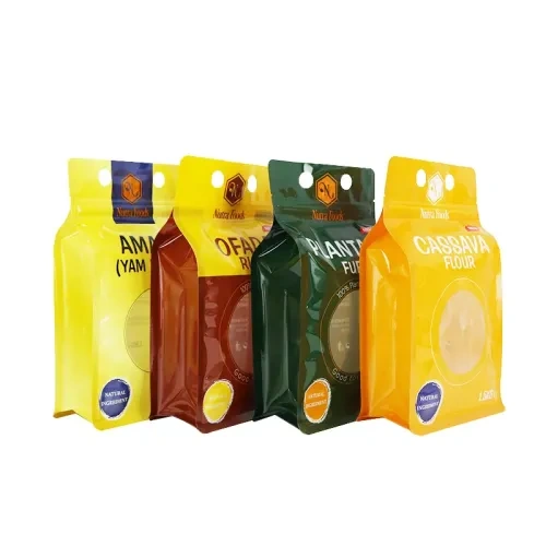 Flour Powder Pouch 3 Different sizes of food plastic pouch for flour