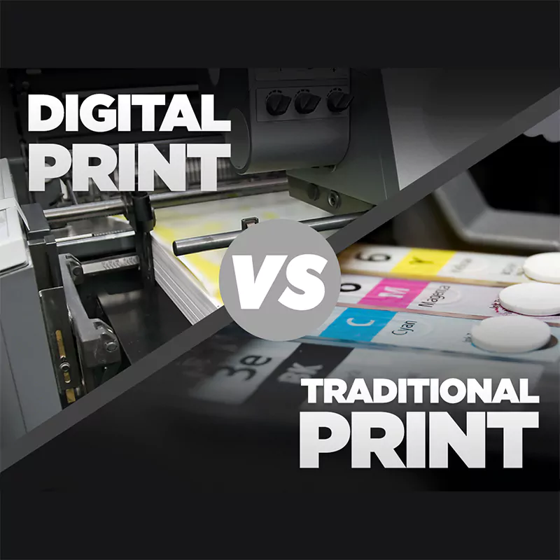 Digital Printing vs Conventional Printing