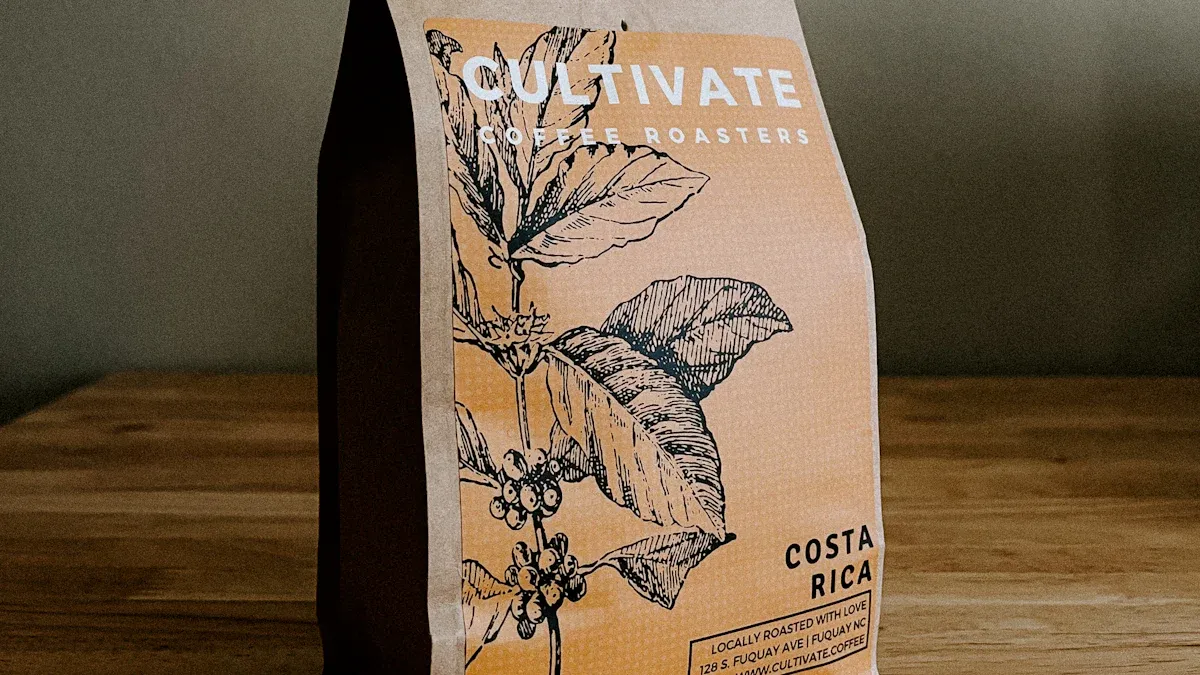 How custom stand up pouch coffee bags benefit roasters