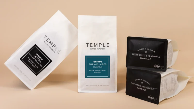 BPA free Coffee Pouches