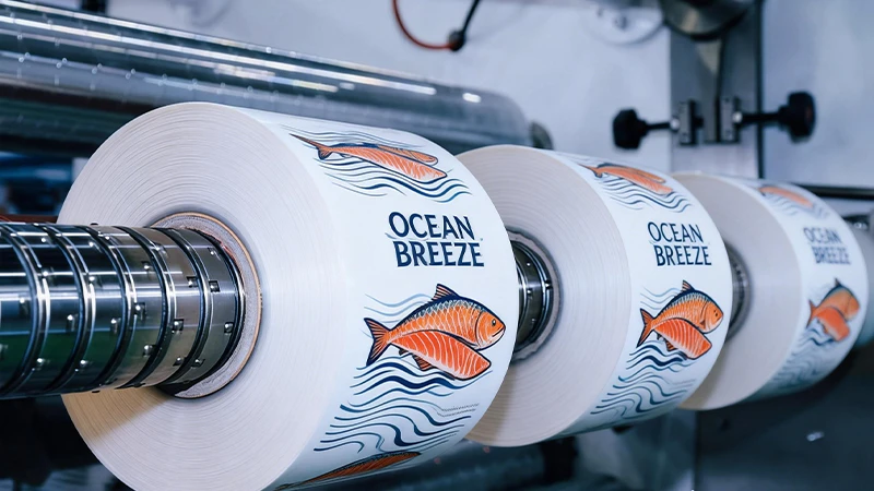 Frozen Food Packaging for frozen fish