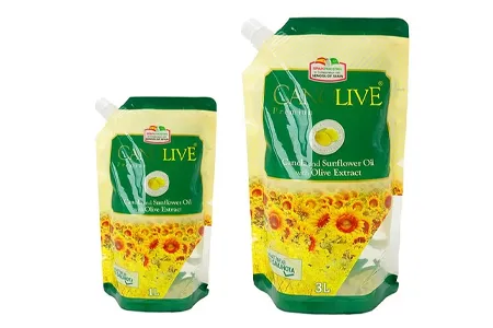 Cooking Oil Liquid Stand Up Pouch