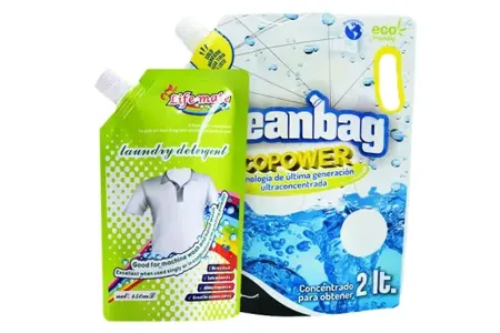 Detergent Liquid Stand Up Pouch