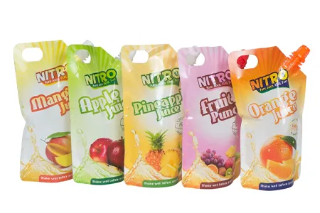 Juice Liquid Stand Up Pouch