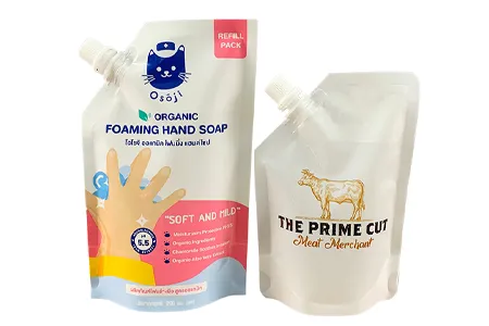 PET PE Liquid Stand Up Pouch