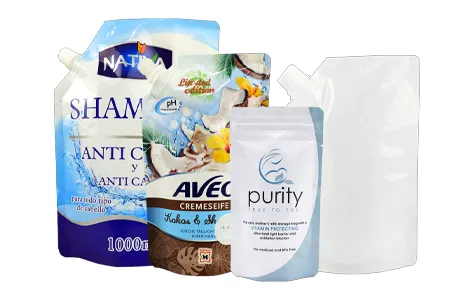 Shampoo Liquid Stand Up Pouch