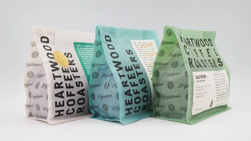Why Transparent, Clear, and Frosted EVOH Coffee Bags Are Trending in Coffee Packaging 2 EVOH Coffee Bags