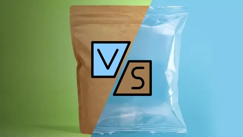 Paper vs Plastic Pouches