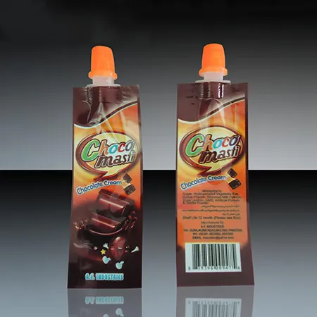 liquid chocolate pouch