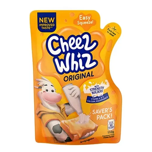 Custom Shaped Liquid Cheese Pouch